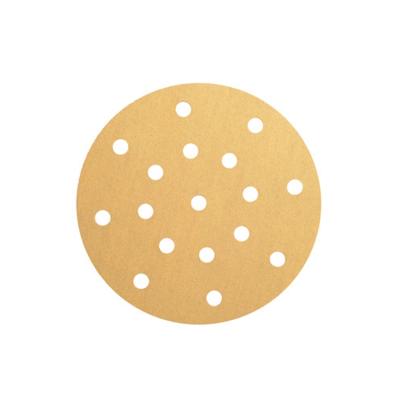 China More Durable Superior Materials And 5/6 Inch Disc 362X Gold Sandpaper Sandpaper Aluminum Oxide Sharper Paper for sale