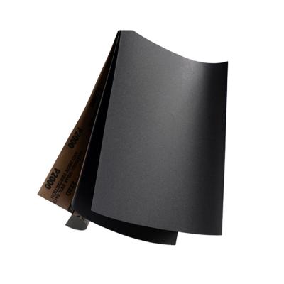 China Vehicle Factory Directly Sell Square Black Waterproof Sandpaper For Furniture And Car for sale