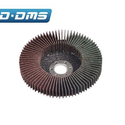 China Vehicle 4 Inch 100mm*16mm P60-320 Aluminum Oxide Fin Disc For Removing Rust, Welding Scar for sale