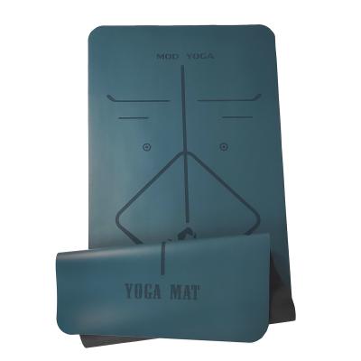 China Non-slip OEM Made Manufacturer Yoga Factory Wholesale Good Quality Cheap PU Natural Rubber Yoga Mat for sale