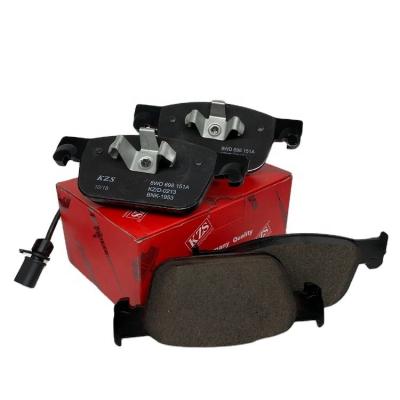 China Auto Parts Factory Supply Front Axle Brake Pads Set For Audi Front A4L 8W0 698 151A Standard Size for sale