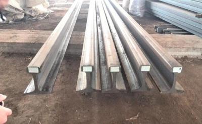 China 50kg Railway Heavy Steel Rail U71Mn Steel Rail for Raileay for sale