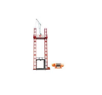 China Building Hoisting Machine Portal Frame SMZ150/Material Hoist for sale