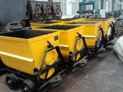 China KFU1.0-6 Bucket Dumping Mine Car for sale