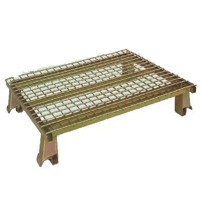 China Heavy Duty Warehouse Storage Stacking Welded Steel Wire Mesh Pallet for sale