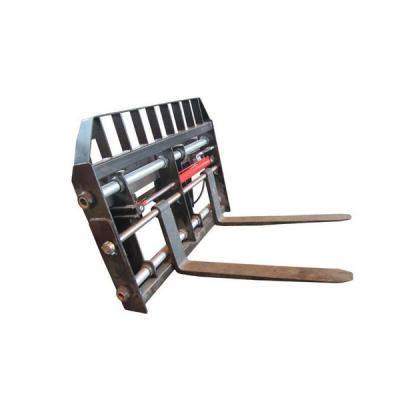 China Skid Loader Side-shift Pallet Fork for sale