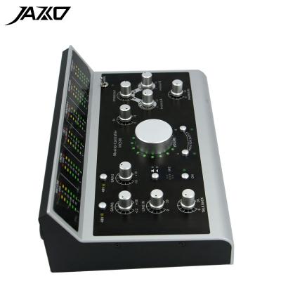 China 5V PA System Professional Audio Power Console USB Interface 6 Channel Digital Mixer for sale