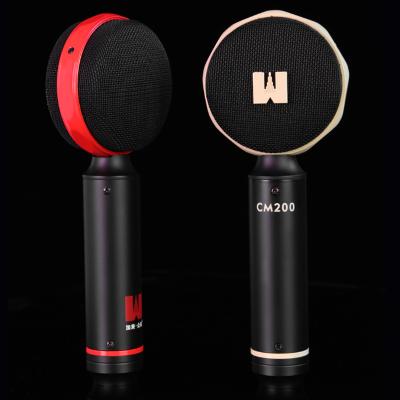 China Custom microphone Calais CM200 youtube vocal karaoke mic handheld microphone with free microphone cable and shock mount for sale