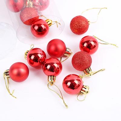 China Europe Premium Christmas Ball Plastic Christmas Light Balls Colorful Hanging Christmas Tree Decoration for sale