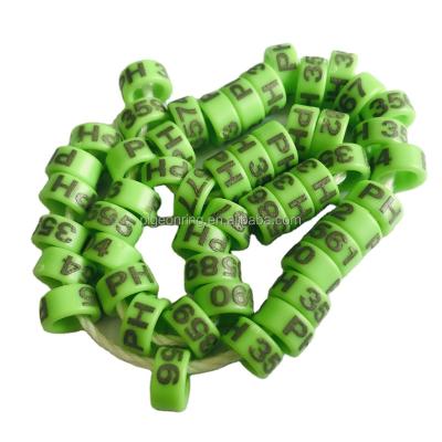 China Viable High Quality Plastic Bird Rings Parakeet Rings PARROT RING All Sizes All Colors for sale