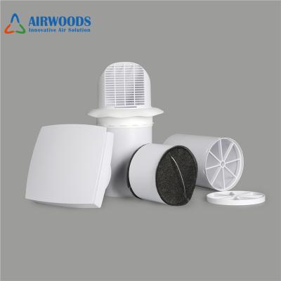 China Factory Direct Sales Modern Ventilation Wi-Fi Mounted Energy Heat Recovery Wall Fan for sale