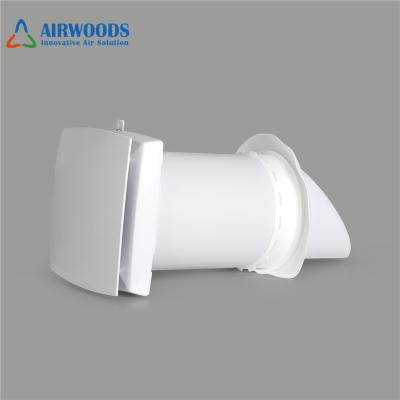 China Odm Modern Wall-Mounted Wall-Mounted Wall-Mounted Cooling Device OEM Wall-Mounted Cooling Device Residential Hrv Fresh Air Ventilator for sale