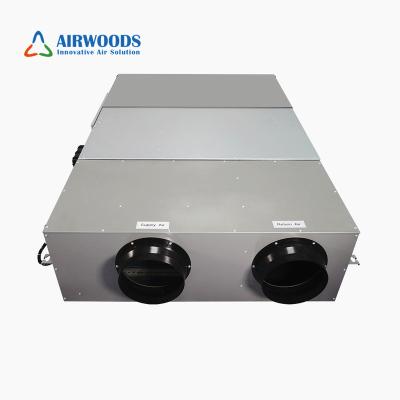 China Traditional DC Motor Erv Heat Air Exchanger DX Fan Coil Unit Energy Recovery Ventilation Unit for sale