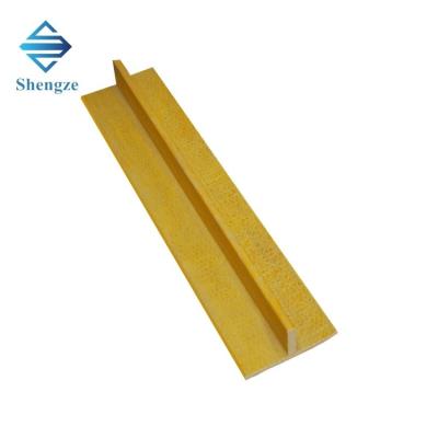 China FRP Fiberglass Fiber Glass Fibreglass Pultruded Structural Support T Post Beam Profiles for sale