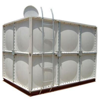 China SMC Assembled FRP GRP Fiberglass Water Tank Sectional for sale