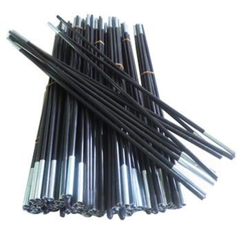 China FRP Smooth Customized 6.0mm 6.9mm 7.9mm 8.5mm 9.5mm Camping Fiberglass Tent Pole with Kits for sale