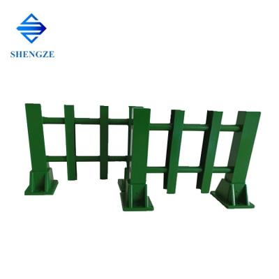 China Fiberglass Garden Fence FRP Pultruded Profile Fence GRP Security Fence for sale