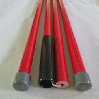 China Adjustable Flagpole Part Fiberglass Round Rod for sale