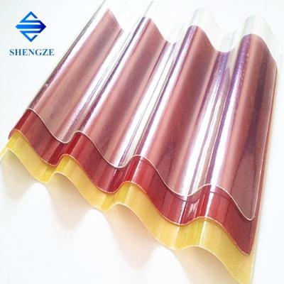 China FRP Fiberglass Corrugated Plastic Roofing Sheet Size FRP Roof Corrugated Sheet GRP Corrugated Sheet Price for sale