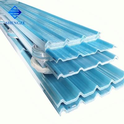 China 1mm Thickness FRP GRP Fiberglass Plastic Corrugated Skylight Roofing Sheet Panel for Farming Agriculture of Vegetables/Flowers/Tomato/Garden Greenhouse for sale