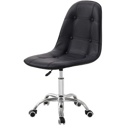 China Adjustable Modern Lightweight Luxury Leather Back (Height) Office Swivel Chair for sale