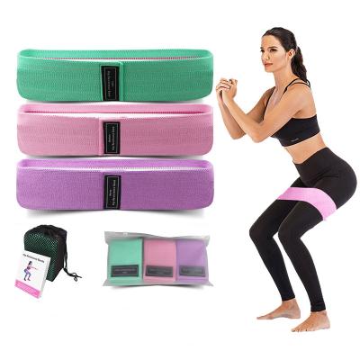 China Wholesale Body Fitness Customized Bands Sports Gym Fitness Resistance Bands Elastic Cheap Price Bands Set For Yoga Fitness for sale