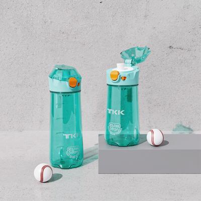 China TKK fashion style 350ml 500ml bpa free tritan sport water leak-proof stored drinking bottle for sale