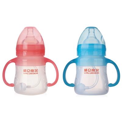 China Cheap Price BPA Free Silicon 150ml Silicone Baby Feeding Bottle for sale