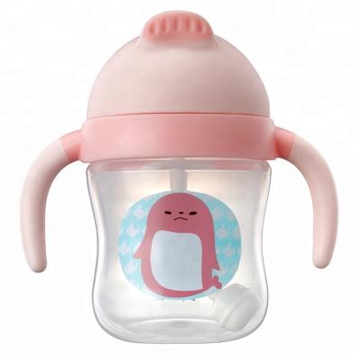 China China Supplier Food Grade Free Sample Sippy Toddler Baby Training Cup for sale