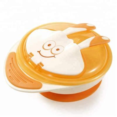 China 100% BPA Free Wholesale Food Grade Heat Resistance Suction Silicone Baby Feeding Bowls for sale