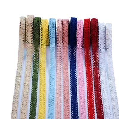 China Wholesale Style Handmade 10Yards Per Color Mix Design DIY Cotton Lace Trim C018 for sale