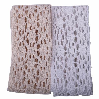 China 5cm Water Soluble Hot Selling Cotton Lace Garment Lace High Quality Crochet Trimming C086 for sale