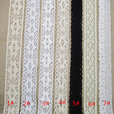 China 2021 Hot Sale High Quality Water Soluble Cotton Lace Garment Lace Trim C084 for sale