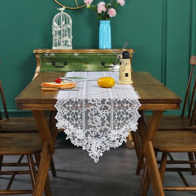 China Wholesale Durable Elegant Decoration Embroidery Table Water Soluble Runner T020 for sale