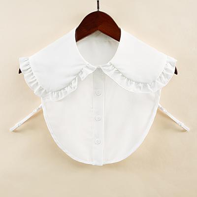 China Other Detachable White Cotton Neck Collar Shirt LYS039 Women Garment Dress Decorative Collar for sale