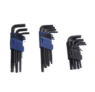 China High Quality Chrome Vanadium Stainless Affordable Unique Black Standard Steel Internal Hex Wrench for sale