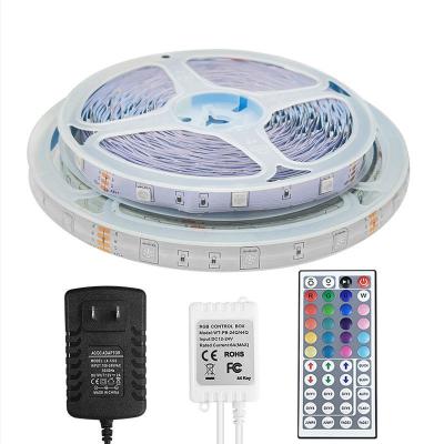 China 5050 LED Chip Color Changing Indoor Light 2700K-6500K RGB LED Strip 5W-20W for sale