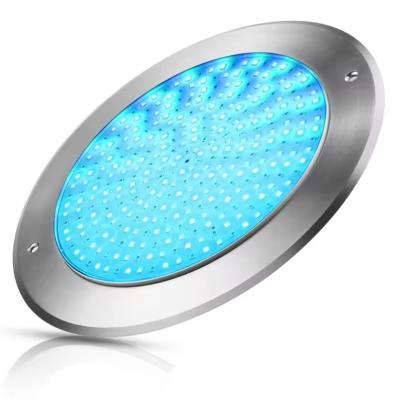 China Ultra Thin Ip68 18W 24W 35W 42W 12V Ac Dc Deep Drop Underwater swimming pool lights Rgb 24 Volt for sale