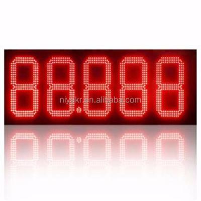 China Gas Station Top Selling Products Gas Station Digital Led Price Sign for sale