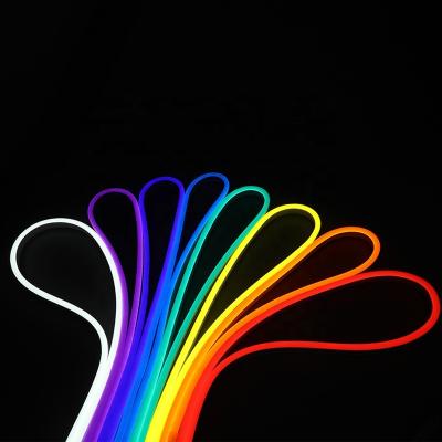 China Garden/Home/Outdoor/Landscape/Residential 120LED IP67 Color Glue 24V Rope Neon Light Led Waterproof Flexible Neon Strip Light for sale