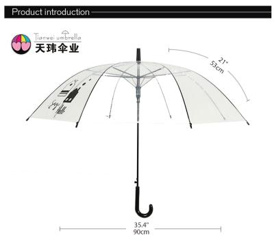 China CLASSIC Custom Sun Umbrella Printing Logo Sun Umbrella Fabric Material Transparent Umbrella for sale