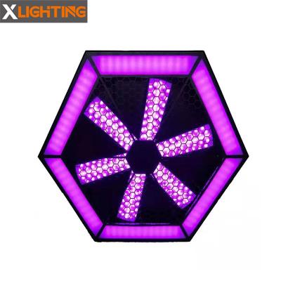 China DJ Disco Nightclub Lighting Fan Light Pixel DJ Disco Stage LED Light Infinite LED Swirl Light for sale