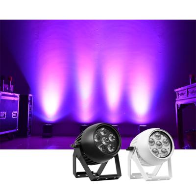 China Theme Park Wedding Outdoor Use Radio Led Par Can 6x18W Battery Cable Par for sale