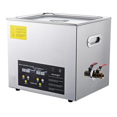 China Hotels 15L portable ultrasonic cleaner ultrasonic cleaner machine dental ultrasonic cleaner for sale