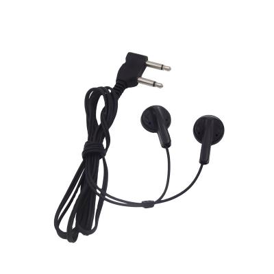 China In-ear 2 pin in-ear wired earphone disposable aviation headset for sale