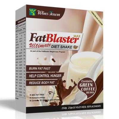 China Cosmetics Meal Replacement Powder Weight Loss Milk Diet Shake Help Control Reduce Body Fat and Keep Healthy Chocolate Flavor for sale