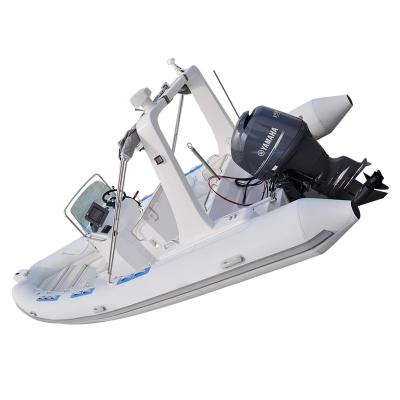 China Inflatabel Fishing Boat Comaxmarine CE OEM / Odm Cheap Fishing Boat Fiberglass Welded Inflatable RIB On Sale for sale