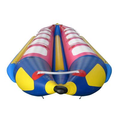 China Leisure PVC Inflatable Water Banana Boat For Sale Flying Fish Inflatable Banana Boat for sale