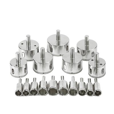 China Masonry Drilling 3-130mm Glass Core Hole Saw Diamond Drill Bits For Tile Marble Granite Glass Power Drilling Tools for sale