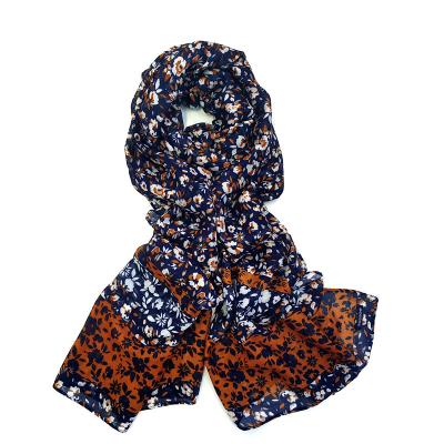 China Cheap And Fashionable Chinese Made Gifts Shawls Ladies Lightweight Printed Scarves Woven for sale